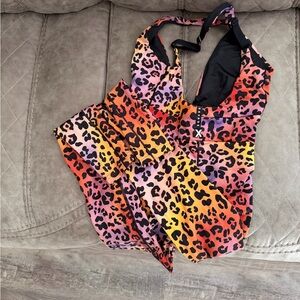 Savage X Fenty Multicolor Leopard Jumpsuit